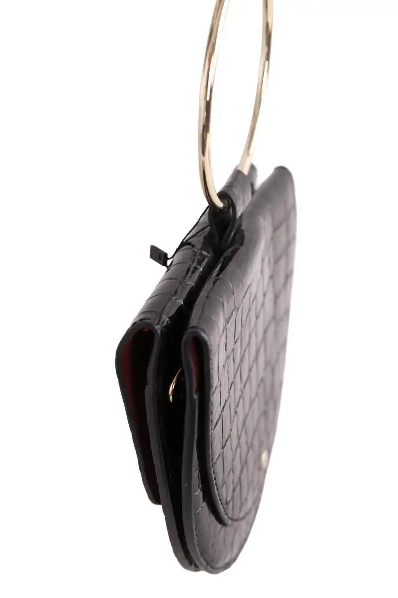 Mini sac Theory Noir en Cuir