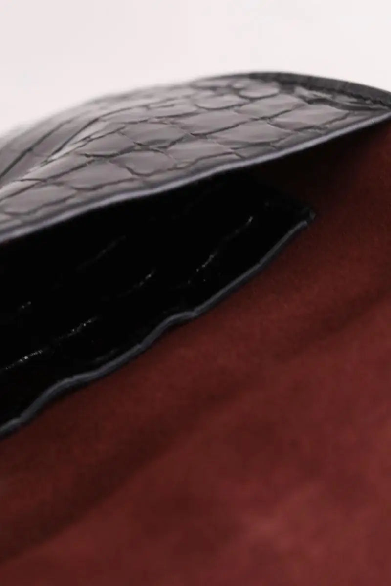 Mini sac Theory Noir en Cuir