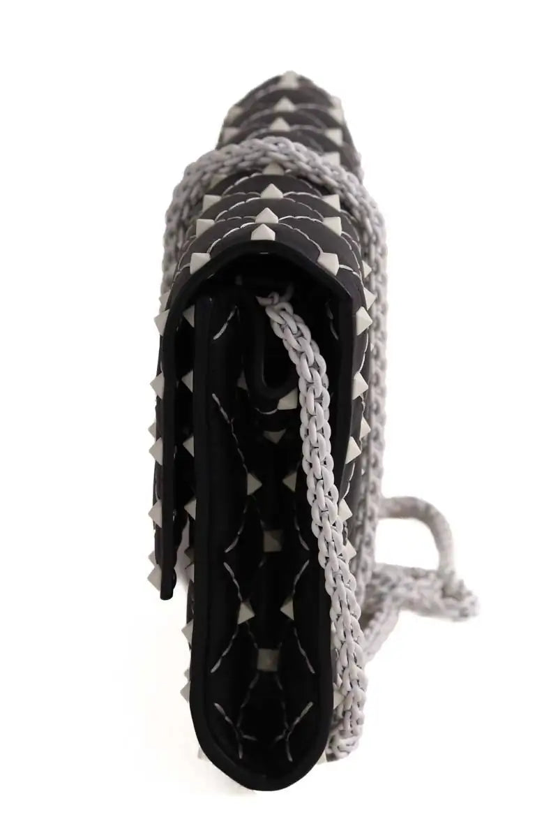 Mini sac Valentino Rockstud spike Noir en Cuir