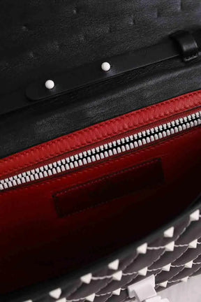 Mini sac Valentino Rockstud spike Noir en Cuir