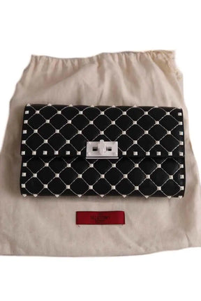 Mini sac Valentino Rockstud spike Noir en Cuir