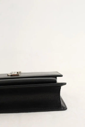 Mini sac Yves Saint Laurent Sunset Noir en Cuir