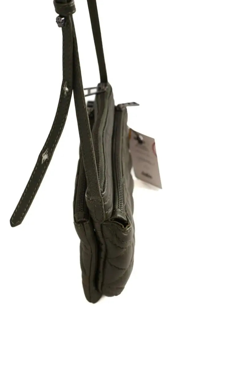Mini sac Zadig & Voltaire Kaki en Cuir
