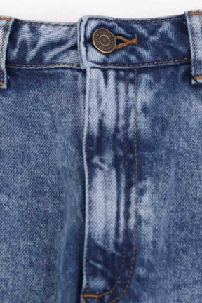 Mini short American Vintage Bleu en Coton