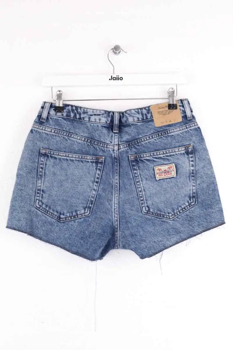 Mini short American Vintage Bleu en Coton