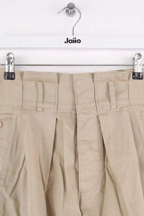 Mini short Balenciaga Beige en Coton