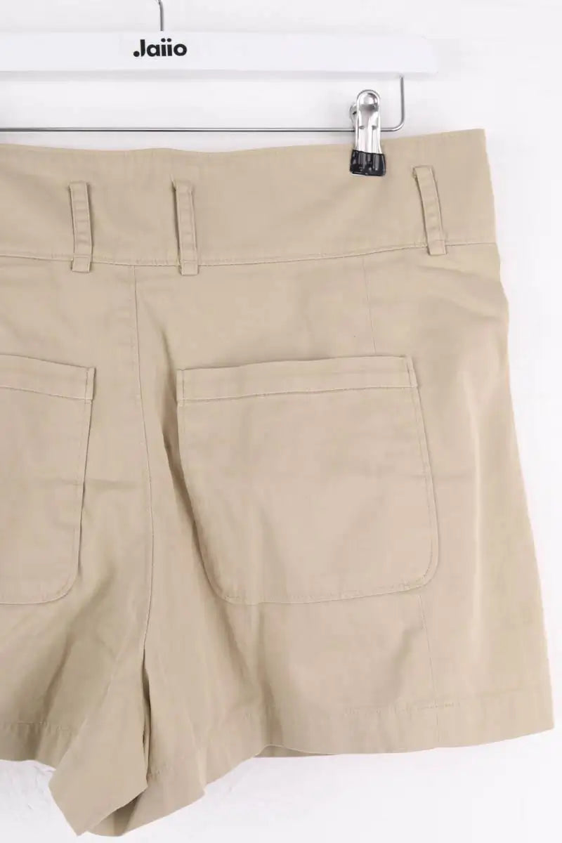 Mini short Balenciaga Beige en Coton
