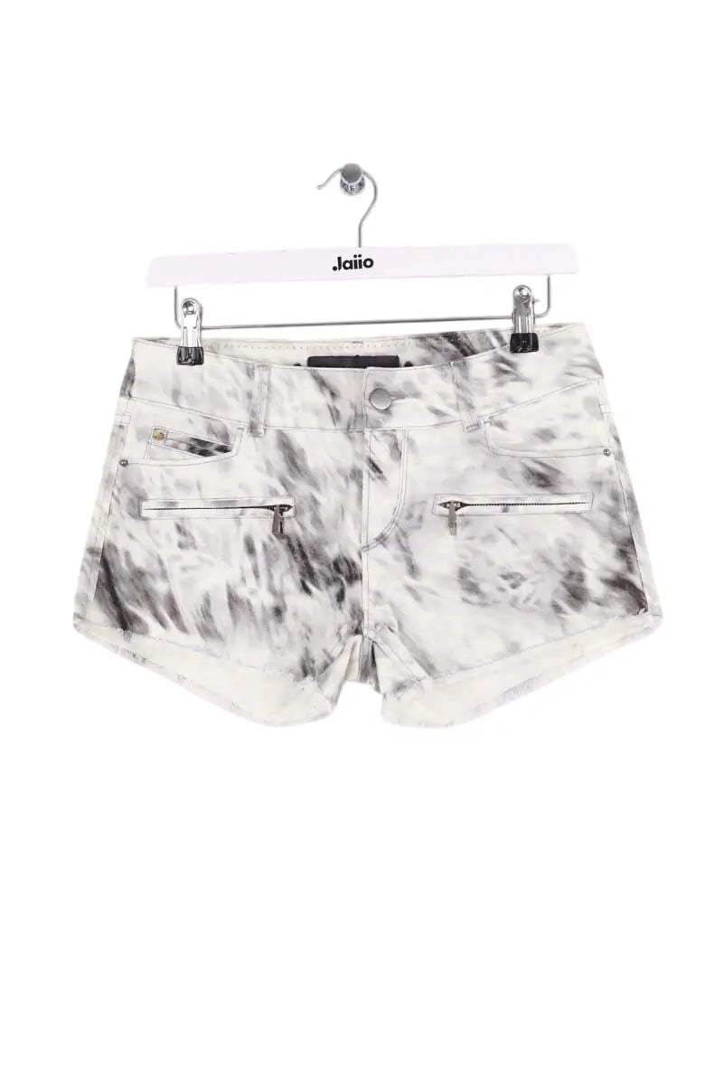 Mini short Barbara Bui Blanc en Coton, taille S - Seconde Main