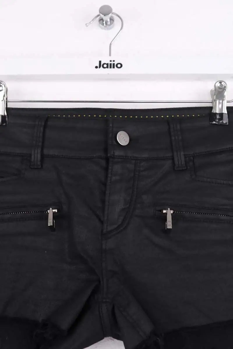 Mini short Barbara Bui Noir en Coton