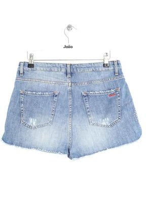 Mini short Ba&Sh Bleu en Coton