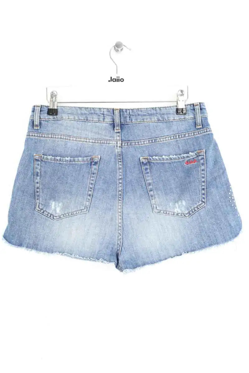 Mini short Ba&Sh Bleu en Coton