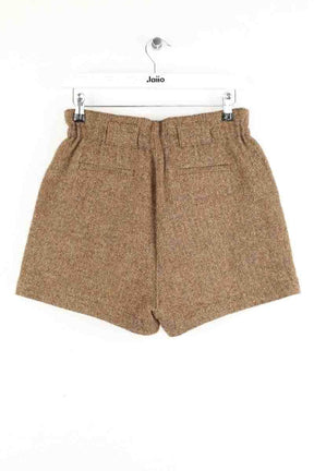 Mini short Bash Marron en Laine
