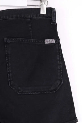 Mini short Ba&Sh Noir en Coton