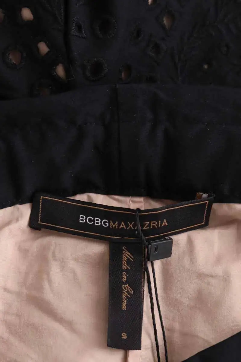 Mini short BCBG Max Azria Noir en Coton