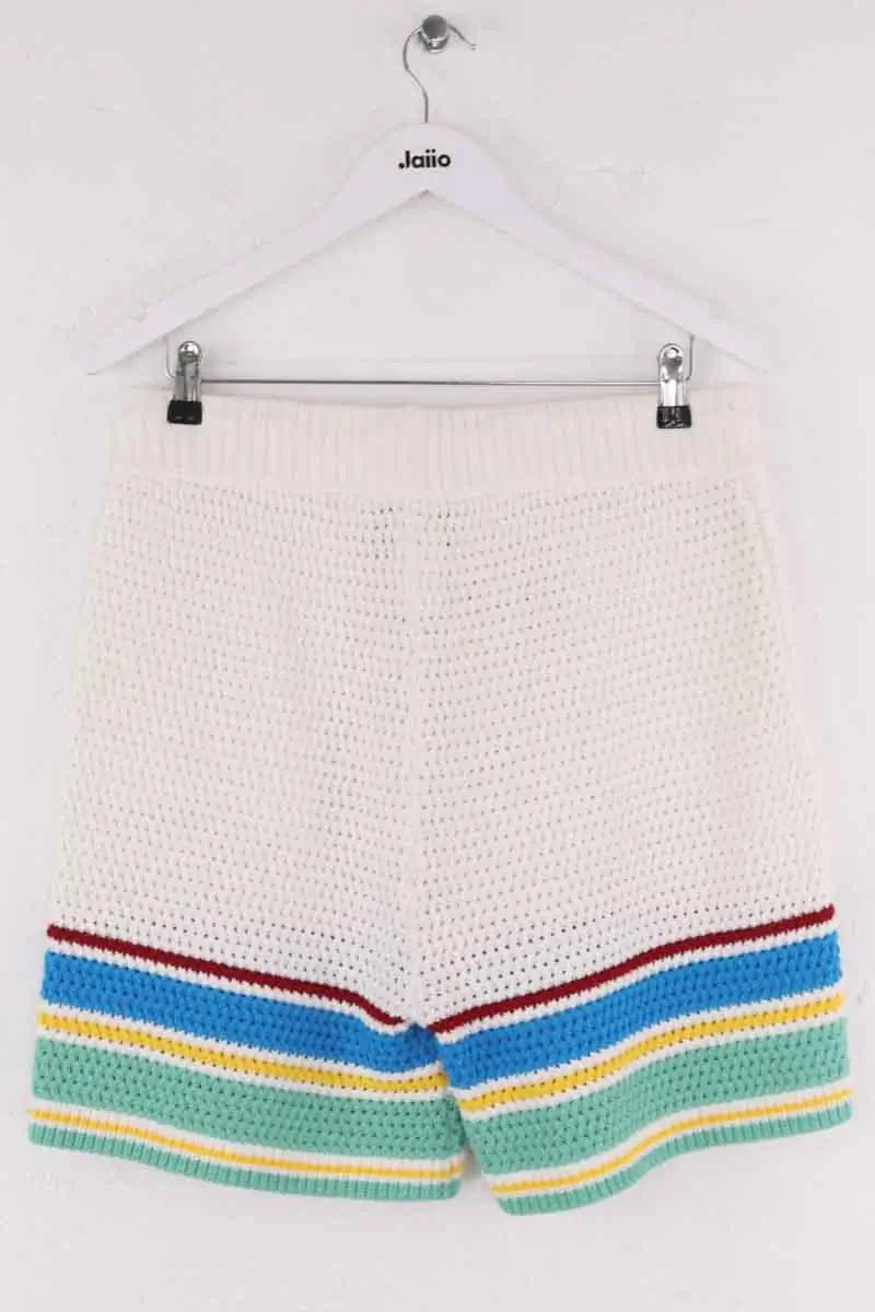 Mini short Casablanca Blanc en Coton
