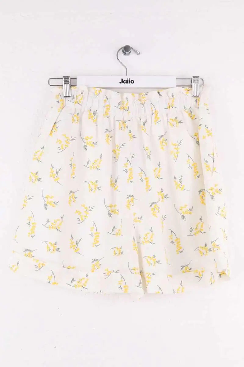 Mini short Claudie Pierlot Blanc en Viscose