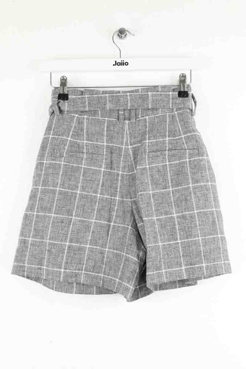 Mini short Claudie Pierlot Gris en Lin