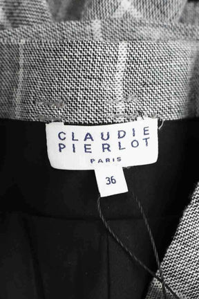 Mini short Claudie Pierlot Gris en Lin