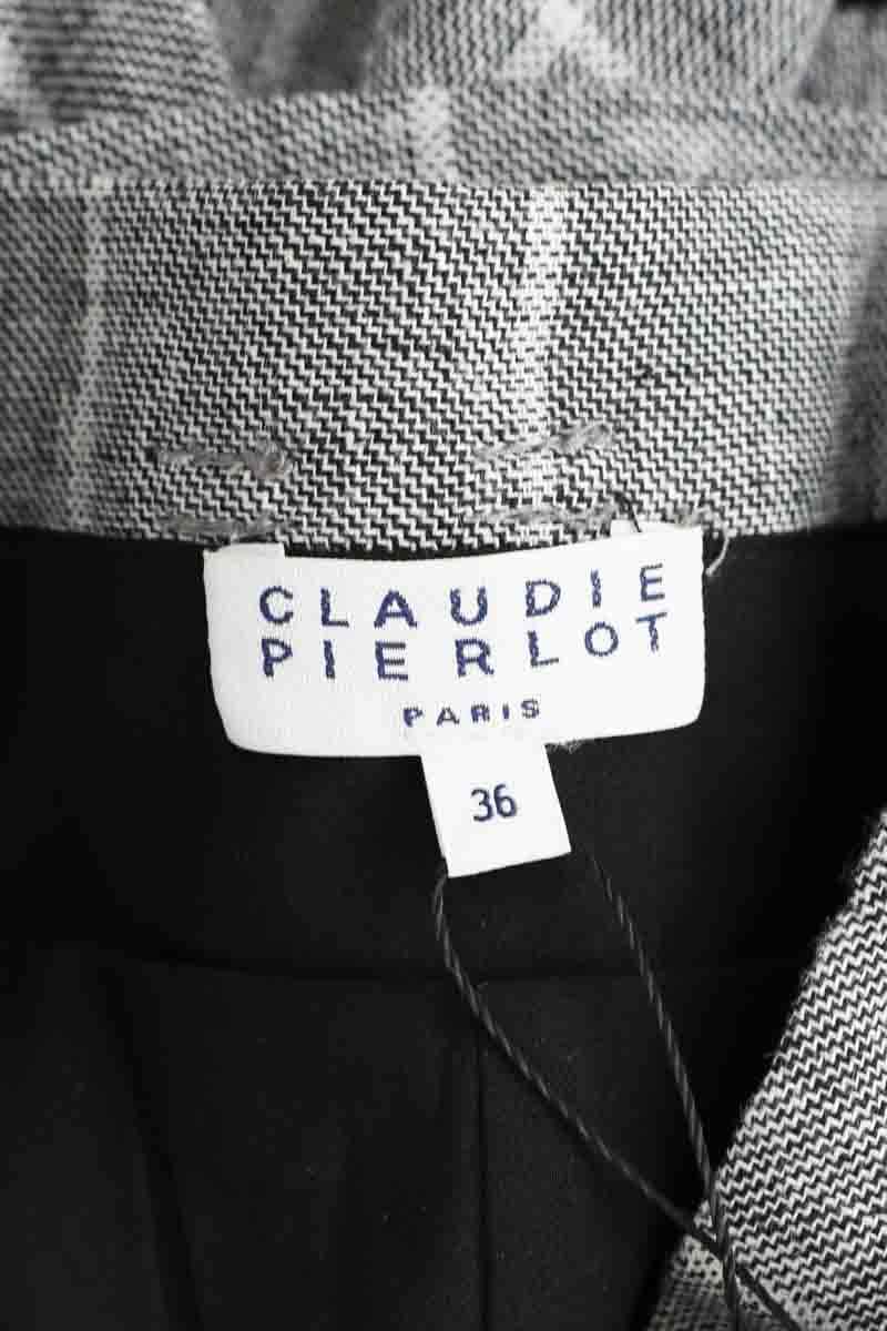 Mini short Claudie Pierlot Gris en Lin