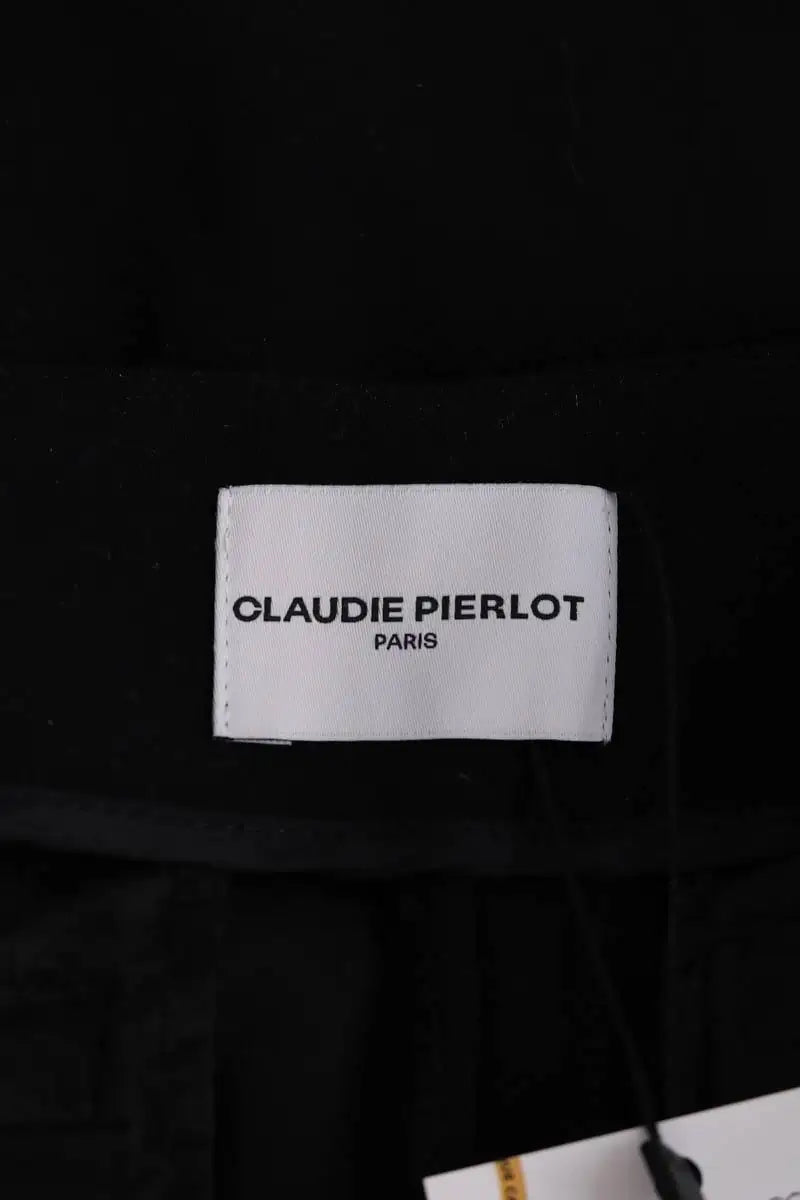 Mini short Claudie Pierlot Noir en Synthétique