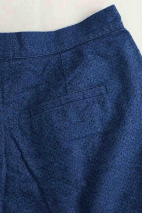 Mini short Des Petits Hauts Marine en Coton
