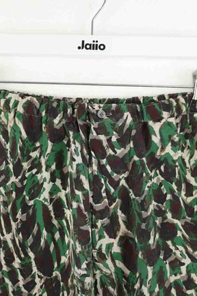 Mini short Golden Goose Vert en Soie