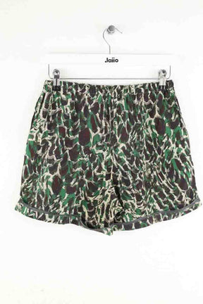 Mini short Golden Goose Vert en Soie