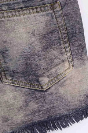 Mini short Iro Gris en Synthétique