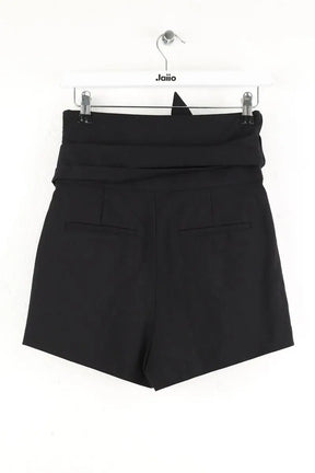 Mini short Iro Noir en Coton - élasthanne