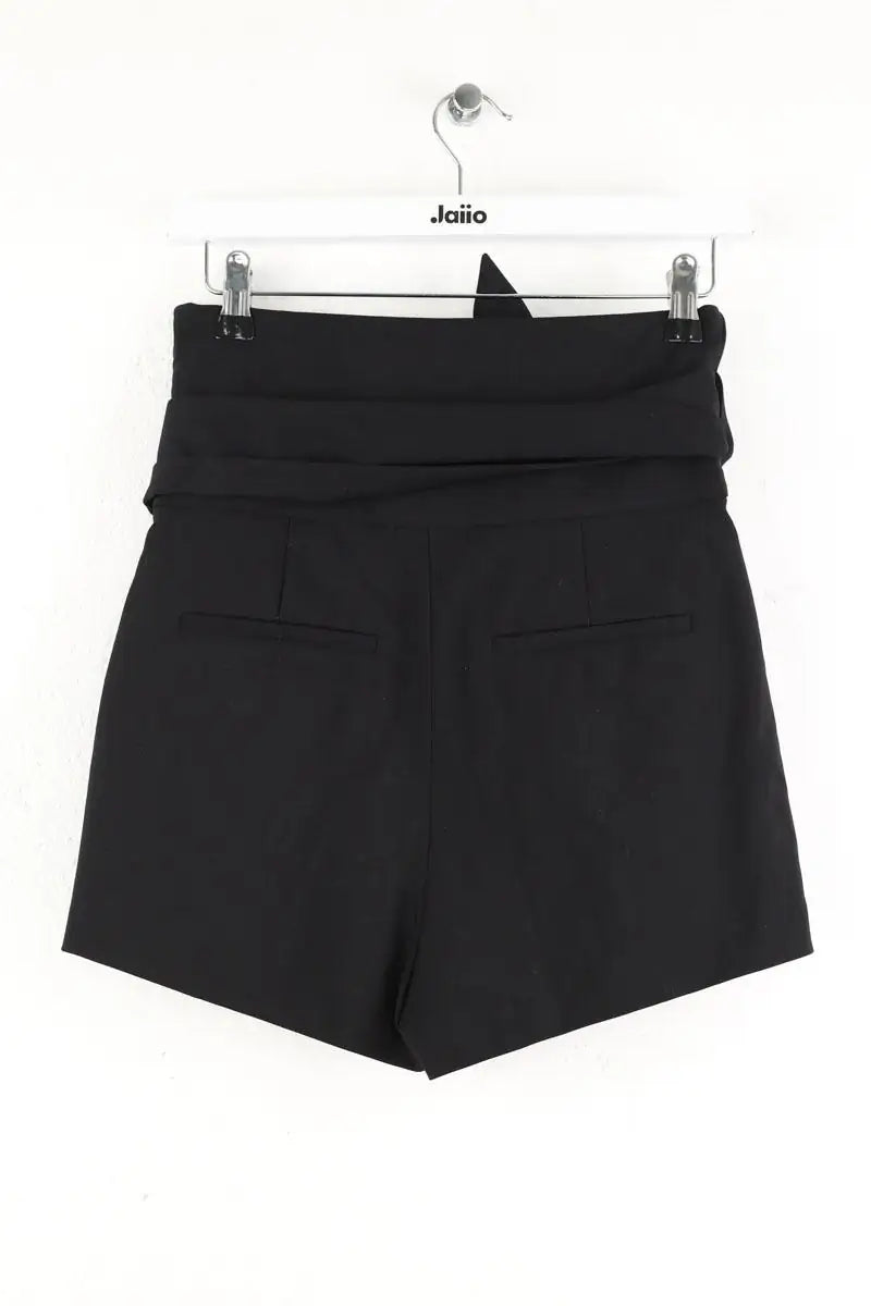 Mini short Iro Noir en Coton - élasthanne