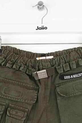 Mini short Jean Paul Gaultier Kaki en Coton