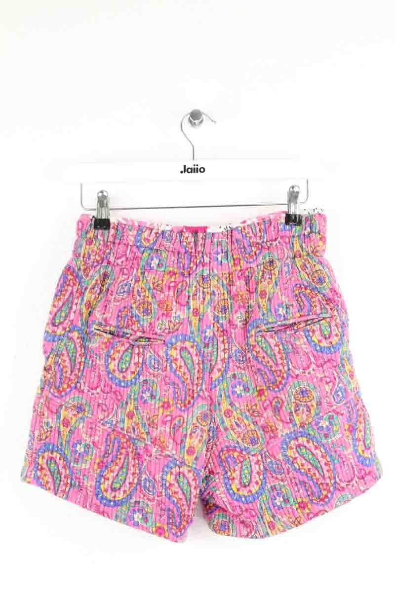 Mini short Laurence Bras Rose en Coton