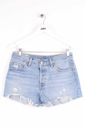 Mini short Levi's 501 Bleu en Coton, taille M - Seconde Main