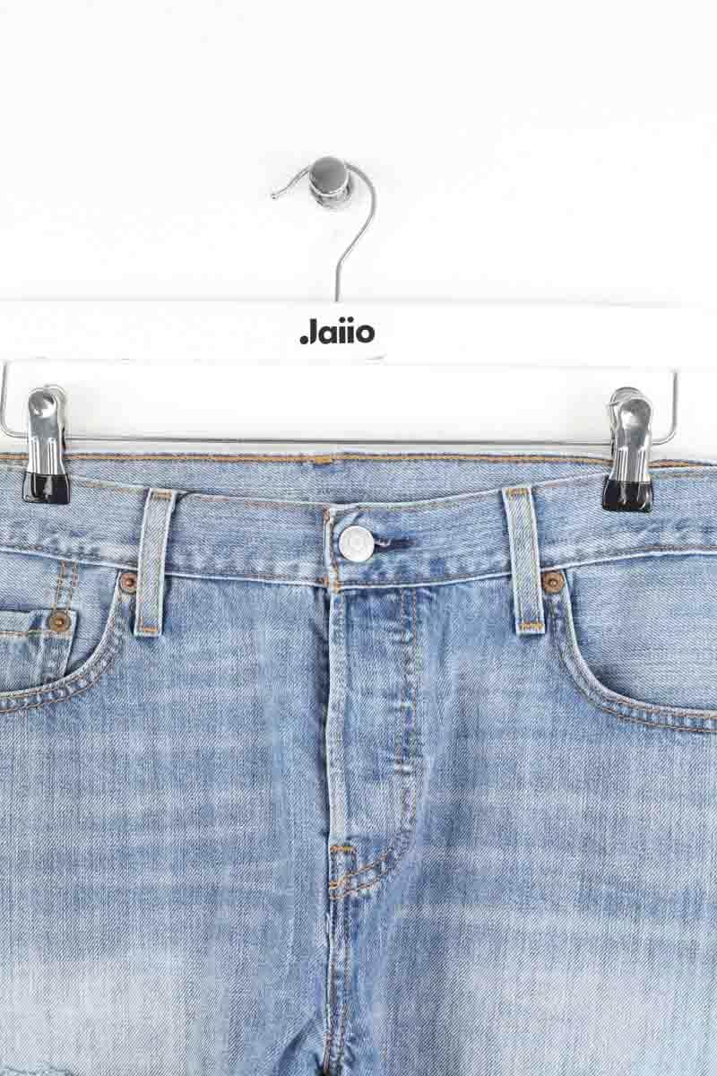 Mini short Levi's 501 Bleu en Coton