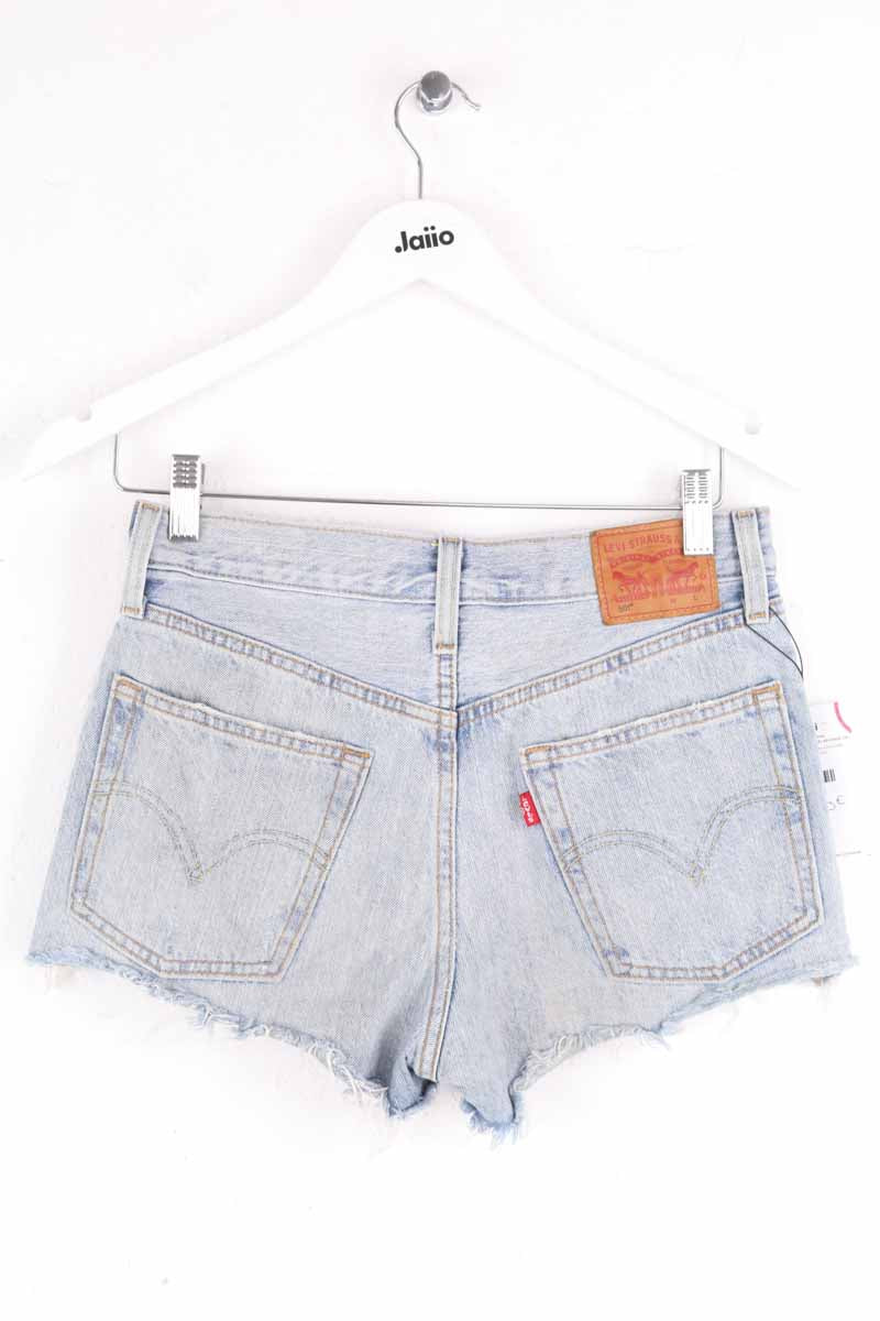 Mini short Levi's 501 Bleu en Coton