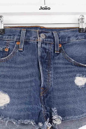Mini short Levi's 501 Bleu en Coton