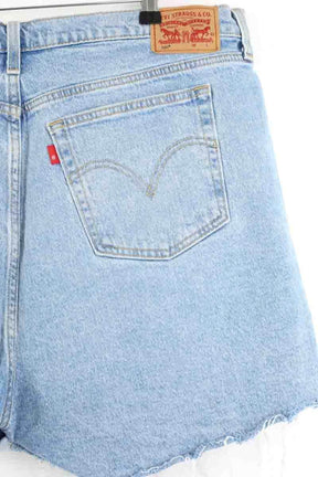Mini short Levi's 501 Bleu en Coton