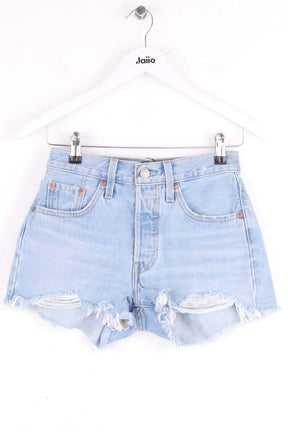 Mini short Levi's 501 Bleu en Coton, taille XXS - Seconde Main