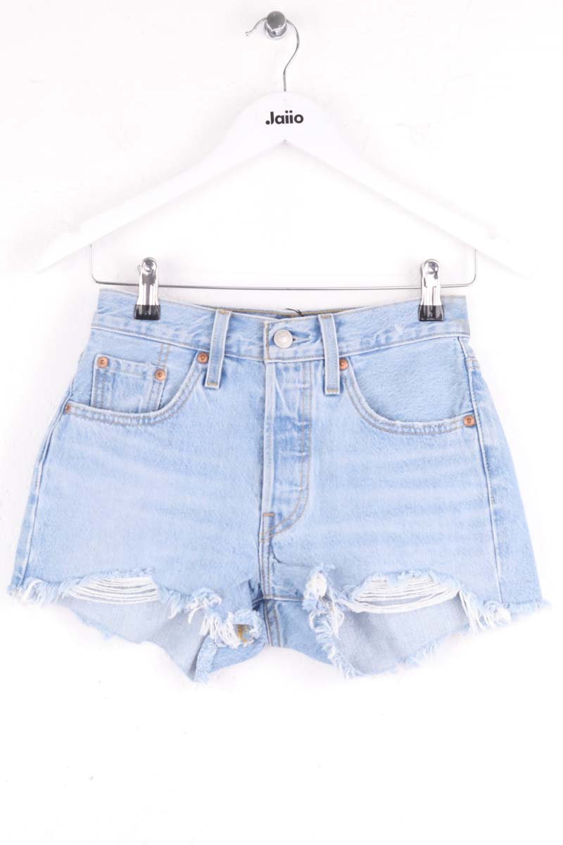 Mini short Levi's 501 Bleu en Coton, taille XXS - Seconde Main