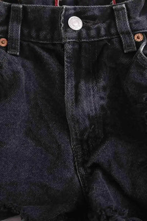 Mini short Levi's 550 Noir en Coton