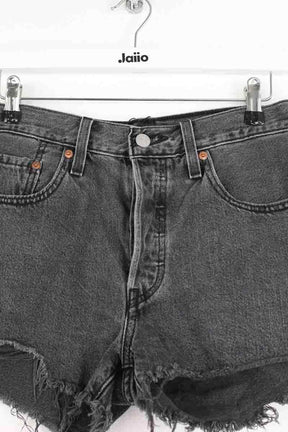 Mini short Levi's Anthracite en Coton