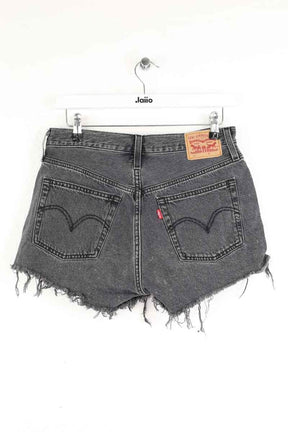 Mini short Levi's Anthracite en Coton