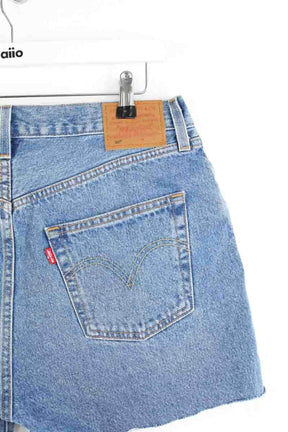 Mini short Levi's Bleu en Coton