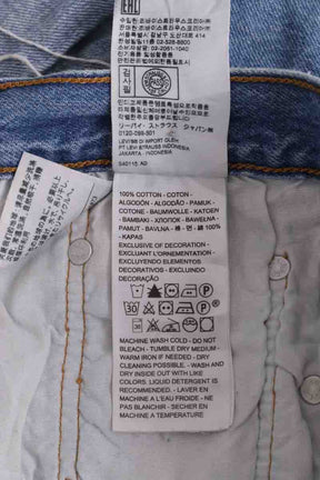 Mini short Levi's Bleu en Coton