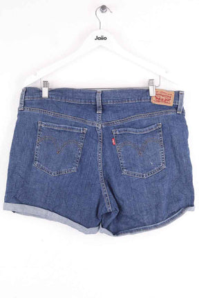 Mini short Levi's Mid Length Shorts Bleu en Coton