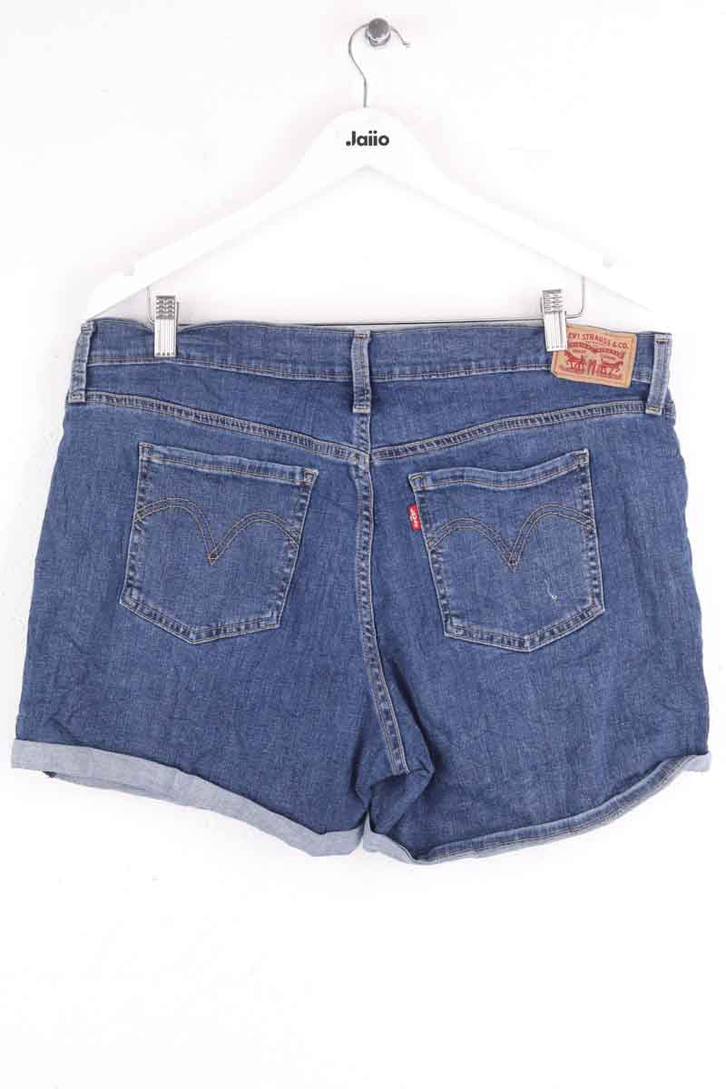 Mini short Levi's Mid Length Shorts Bleu en Coton