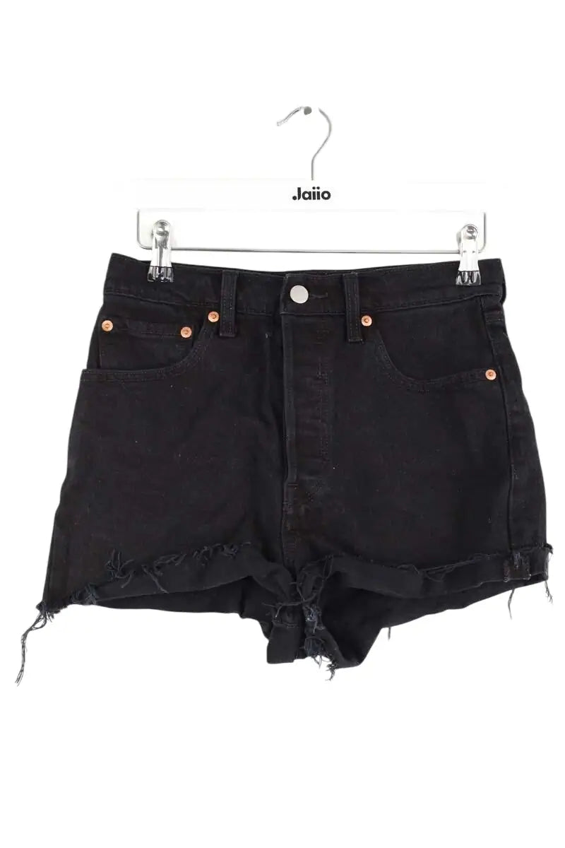 Mini short Levi's Noir en Coton - élasthanne, taille M - Seconde Main