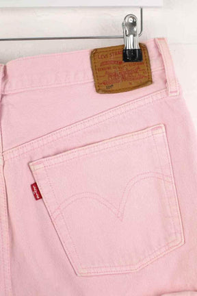 Mini short Levi's Rose en Coton