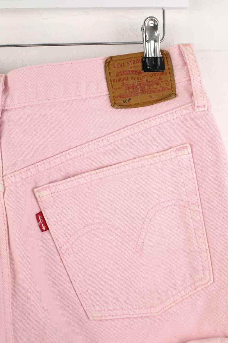 Mini short Levi's Rose en Coton