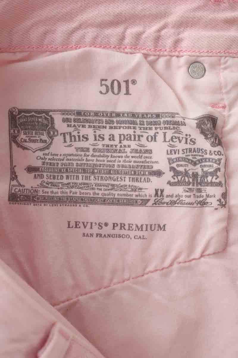 Mini short Levi's Rose en Coton